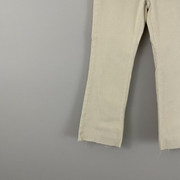 DL1961 Bridget Boot High Rise Instasculpt Crop Corduroy Pants Size 26 - Picture 7 of 8